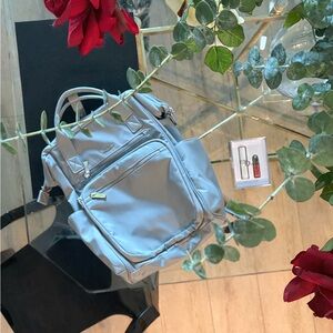 Stylish Gray Baggallini Backpack for Women